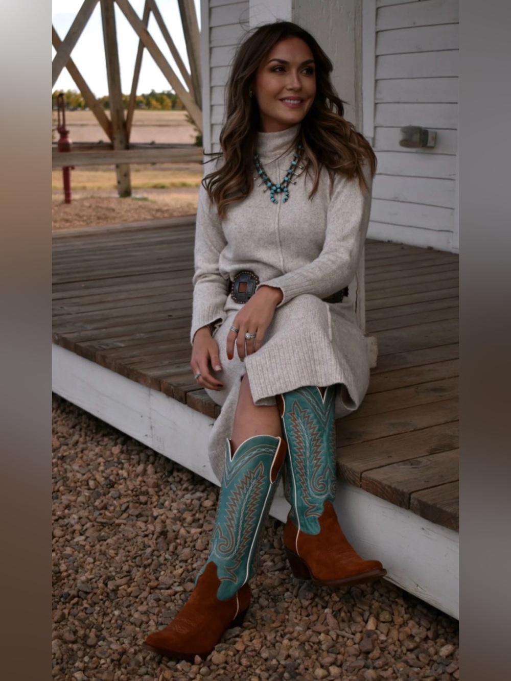 Ariat Ambrose Western Cowboy Boots - Picture 4 of 4